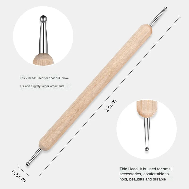 2-Way Nail Art Dotting Pen Set