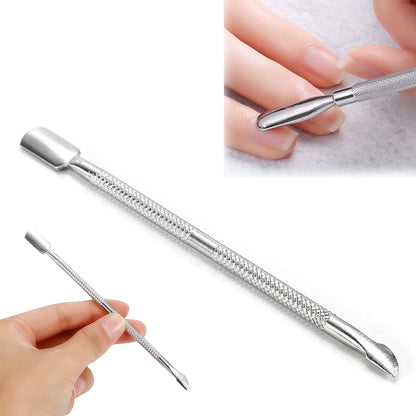 Stainless Steel Cuticle Pusher for Nails