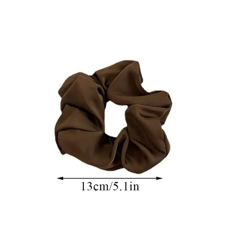 Elegant Silk Hair Scrunchies for Women