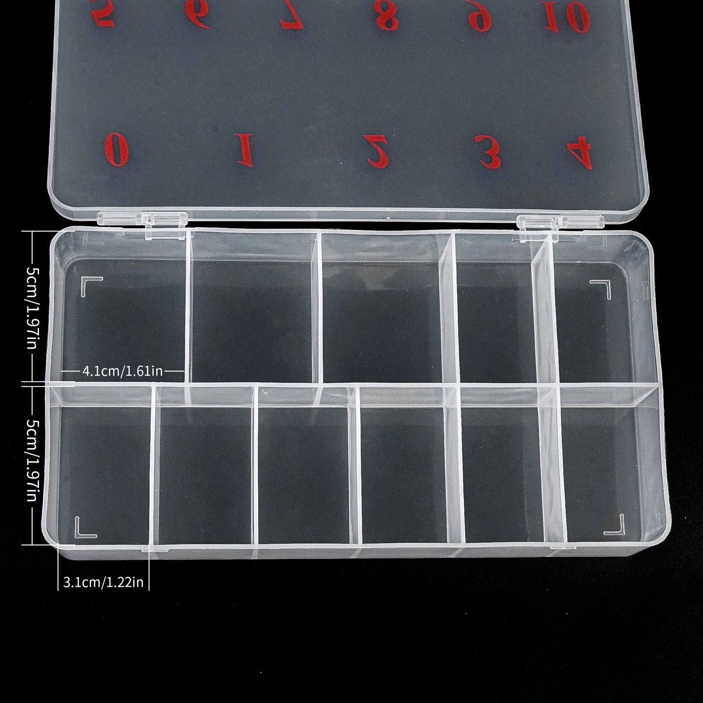 Nail Tips Organizer Box