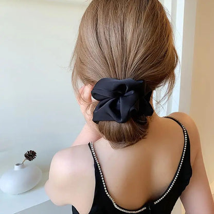 Elegant Silk Hair Scrunchies for Women