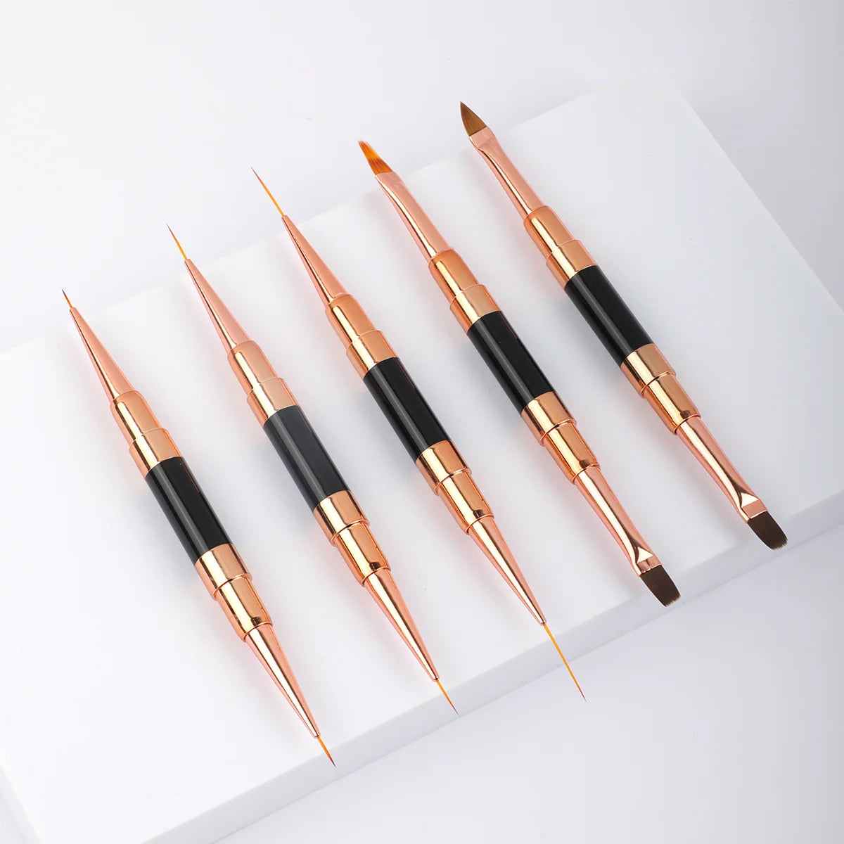 Professional 5-Piece Nail Art Brush Set