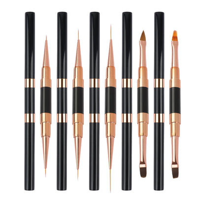 Double-Ended Nail Art Brush Set