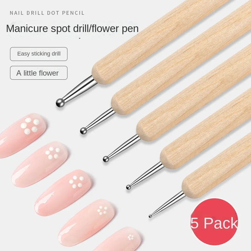 2-Way Nail Art Dotting Pen Set
