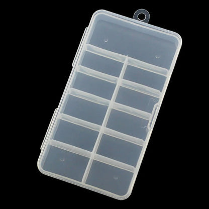 Plastic Nail Organizer Storage Boxes