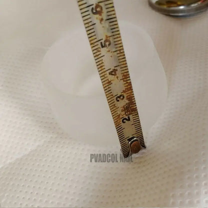 Glass Dappen Dish with Metal Lid