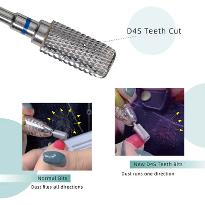 Safety Nail Drill Bits for Electric Manicure