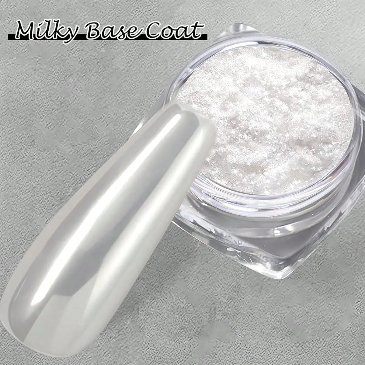 Pearl White chrome powder