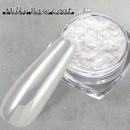 Pearl White chrome powder