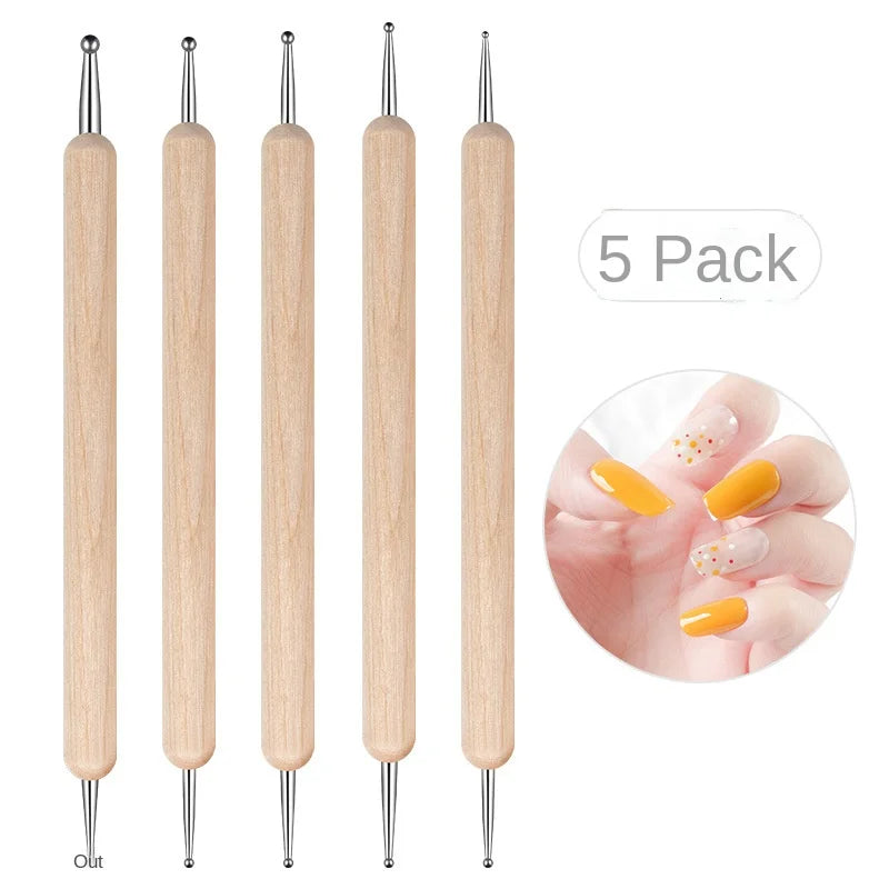 2-Way Nail Art Dotting Pen Set