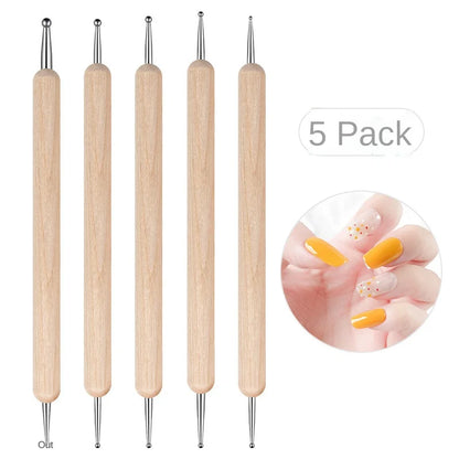 2-Way Nail Art Dotting Pen Set