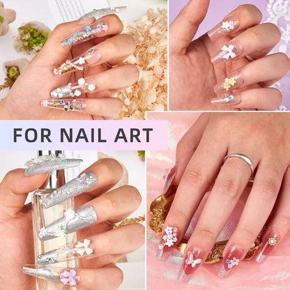 Acrylic Bows 3D Nail Art