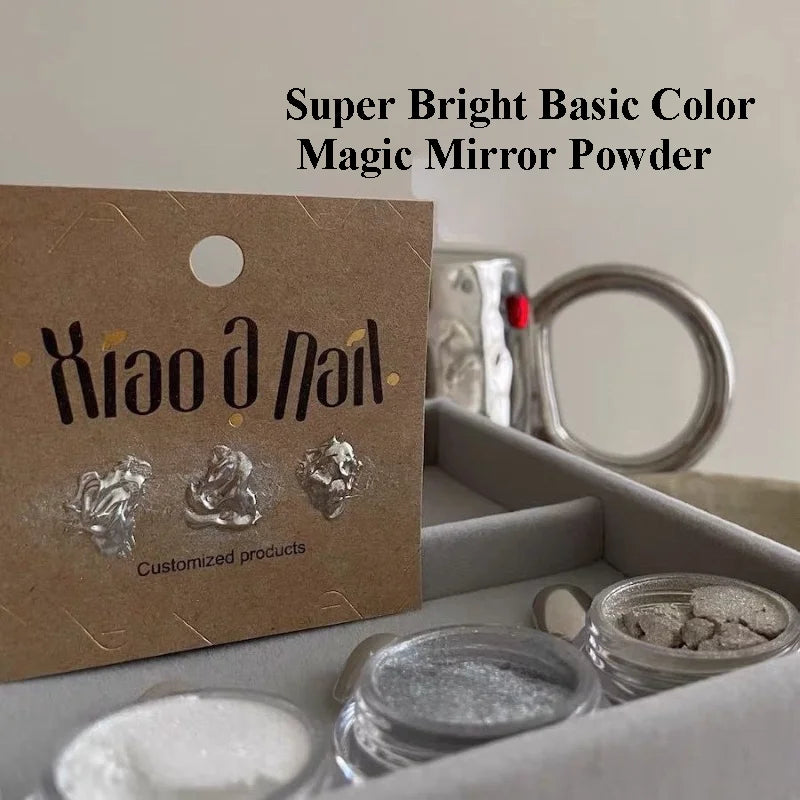 Glassy Chrome Nail Powder