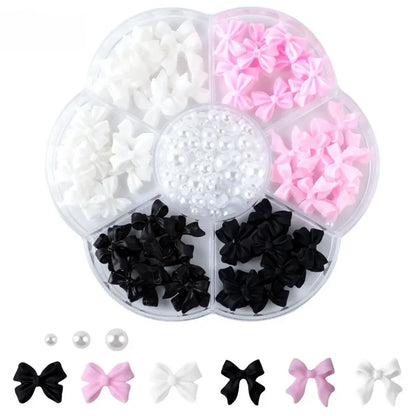 Acrylic Bows 3D Nail Art