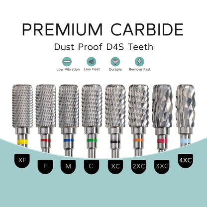 Safety Nail Drill Bits for Electric Manicure