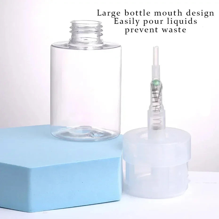 Push Down Nail Polish Remover Empty Bottles
